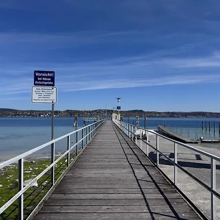 شقة Seeglueck Seegold - Moderne Maisonette-wohnung Mit Balkon Und Parkplatz In Seenaehe In Konstanz-dingels-dorf *