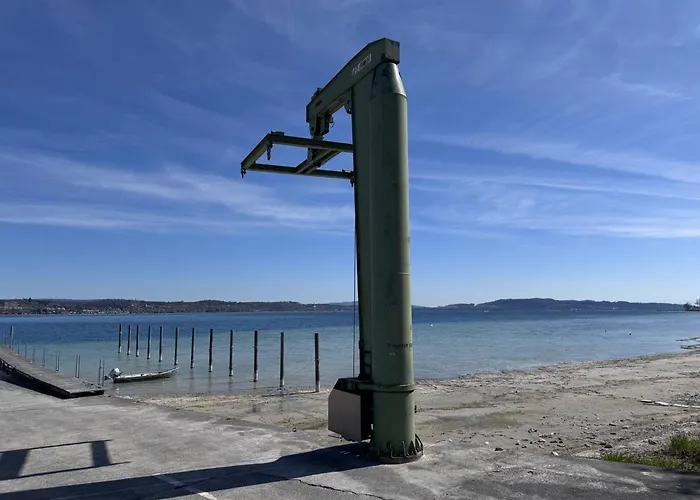 Apartament Seeglueck Seegold - Moderne Maisonette-wohnung Mit Balkon Und Parkplatz In Seenaehe In Konstanz-dingels-dorf Konstancja