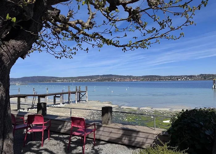 Seeglueck Seegold - Moderne Maisonette-wohnung Mit Balkon Und Parkplatz In Seenaehe In Konstanz-dingels-dorf Apartament Konstancja